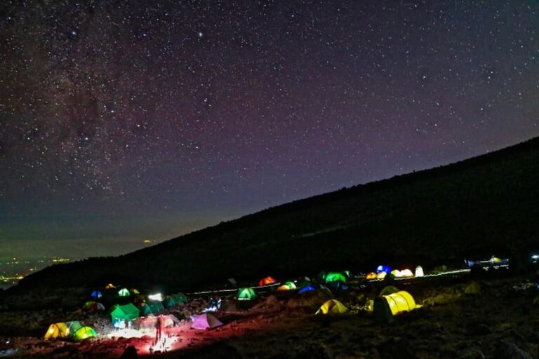 Camping On Mount Kilimanjaro